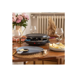 LIVOO Aparelho de raclette 6 pessoas 800w DOC207