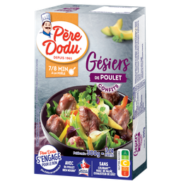 PERE DODU Gésier de poulet confit DOUCE FRANCE, 300g