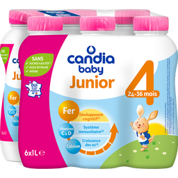 CANDIA BABY Lait bébé liquide 4ème âge Dès 24 Mois Junior CANDIA BABY