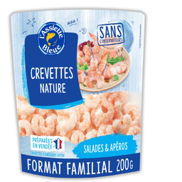 L'ASSIETTE BLEUE Crevettes Décortiquées Nature L'ASSIETTE BLEUE