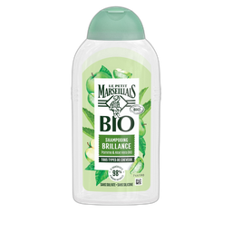 Le Petit Marseillais Shampooing Bio Brillance Pomme Et Aloe Vera Tous Types De Cheveux 240Ml