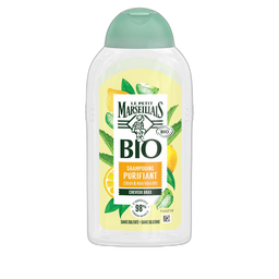 Le Petit Marseillais Shampooing Bio Purifiant Citron Et Aloe Vera Cheveux Gras 240Ml