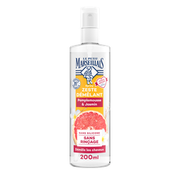 Le Petit Marseillais Spray Zeste Démêlant Pamplemousse Et Jasmin 200Ml