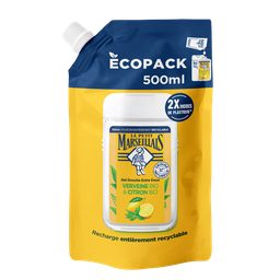 Le Petit Marseillais Recharge Gel Douche Extra Doux Verveine Et Citron Bio 500Ml