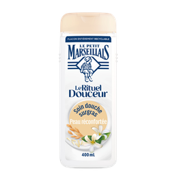 Le Petit Marseillais Soin Douche Surgras Rituel Douceur Lait De Riz Et Jasmin 400Ml