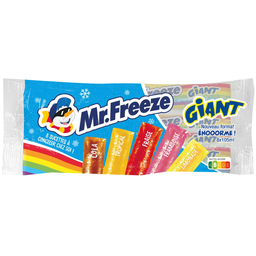MR FREEZE Gelados para Congelar Gigantes Multi Sabores 840 g