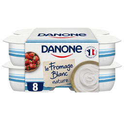 Danone Fromage Blanc Nature 3,2% Mg 8X100G