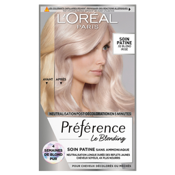 L'Oreal Préférence Coloration Pour Cheveux Décolorés Ou Méchés 02 Blond Irisé 1 Pièce