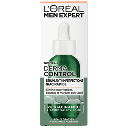 Soin Visage Homme Anti Imperfections Niacinamide Derma Control L'OREAL PARIS