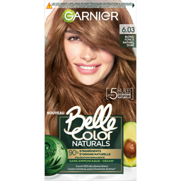 GARNIER Coloração Permanente Belle Color Naturals 6.03 Louro Escuro Natural Dourado 1 peça