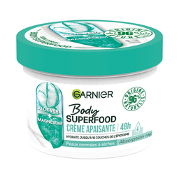 GARNIER Creme Corporal Calmante Aloé Vera e Magnésio 380 ml