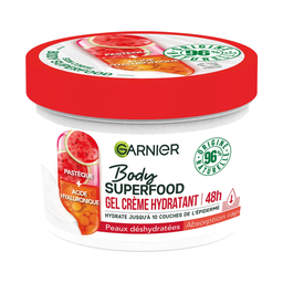 GARNIER Body Superfood Gel Creme Hidratante 48h Melancia 380 ml