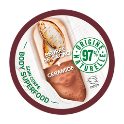 GARNIER Body Superfood Creme Corporal Manteiga Reparadora Cacau Peles Muito Secas 380 ml