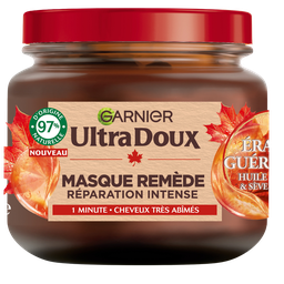 ULTRA DOUX Mascarilla remedio reparación intensa arce sanador 340 ml