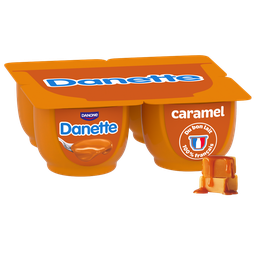 DANETTE Caramel Dessert Cream 4x125g