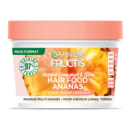 FRUCTIS Hair food masque longueur ananas cheveux longs, ternes 390ml