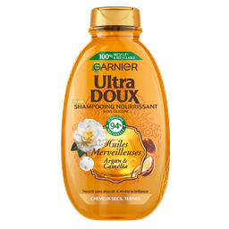 ULTRA DOUX Champú Nutritivo Aceites Maravillosos Argán y Camelia 300 ml