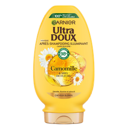 ULTRA DOUX Acondicionador iluminador manzanilla & miel de flores para cabello rubio 250 ml