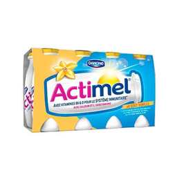 ACTIMEL Saveur Vanille 8x100 g