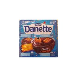DANETTE Chocolate/Caramel Dessert Cream 4 x 125 g