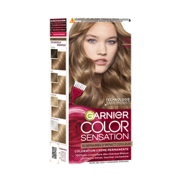 GARNIER Coloración Permanente Color Sensation Rubio 7.0, 1 unidad