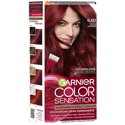 GARNIER Coloración Permanente Color Sensation 6.60 Rojo Profundo 1 pieza(s)