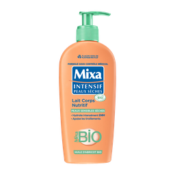 MIXA BIO Lait corps nutritif bio peaux sèches MIXA - flacon 250ml