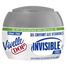 VIVELLE DOP Gel coiffant Invisible Fixation Force 7 aux Vitamines Vivelle DOP