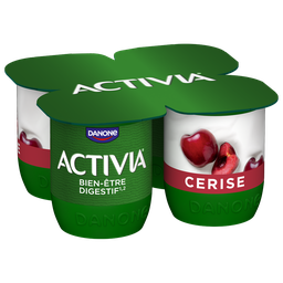 ACTIVIA Yaourts aux fruits bifidus cerise