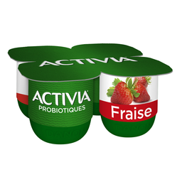 ACTIVIA Yaourts aux fruits bifidus fraise