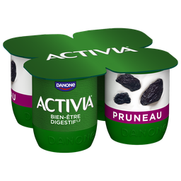 ACTIVIA Yaourts aux fruits bifidus pruneau