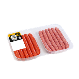 TRADIVAL Assortment 6 Chipolatas and 6 Merguez