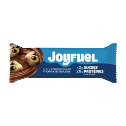 JOYFUEL Barres Chocolatées Lait Cookie Dough Protéinée