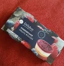 DELIDESS Cheesecake frutos vermelhos X2