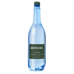 QUEZAC Água mineral natural com gás L'Intense 6 x 1,15 L