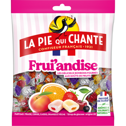LA PIE QUI CHANTE Bonbons assortiment frui'andise aux fruits LA PIE QUI CHANTE