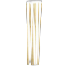 PARIS PRIX Lot de 100 Piques à Brochette "Bois" 30cm Naturel