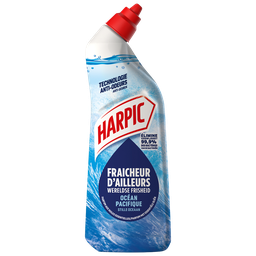 HARPIC Gel wc fraicheur d'ailleurs océan pacifique 750 ml