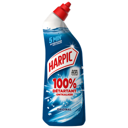 HARPIC Gel wc 100% détartrant 5 min chrono 750 ml