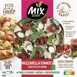 MIX Buffet Pizza del gusto tomates mozzarella pesto le carton de 380 g