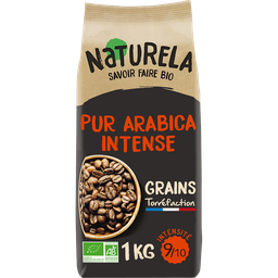 NATURELA Café Grains bio Intense Pur arabica