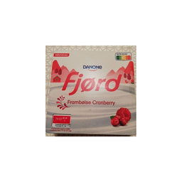 FJORD Frambuesa Arándano Rojo 4 x 125 g