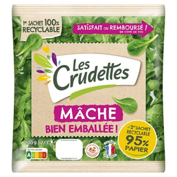 LES CRUDETTES Mache bien emballee crudettes 100g