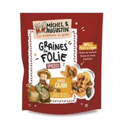 MICHEL ET AUGUSTIN Mezcla de semillas aperitivo especias Cajun 95 g