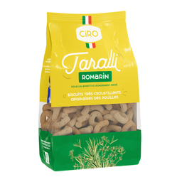 CIRO Biscuits apéritifs taralli romarin 225 g