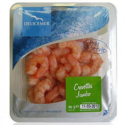 DELICEMER Crevette jumbo decort 80g