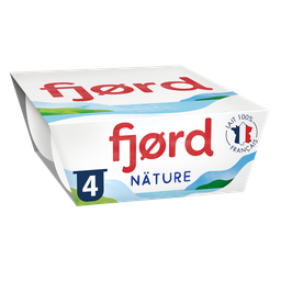 FJORD Yogur natural queso blanco 4x125g