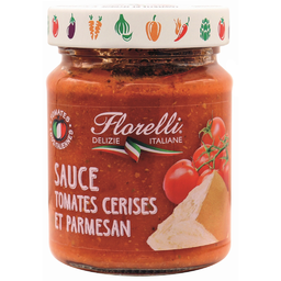 FLORELLI Sauce tomate cerise parmesan 250g