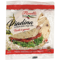 FLORELLI Tortilla piadina à l'huile d'olive vierge 480 g