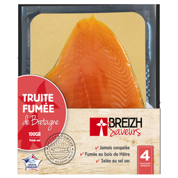 BREIZH Truite fumée de Bretagne 100 g